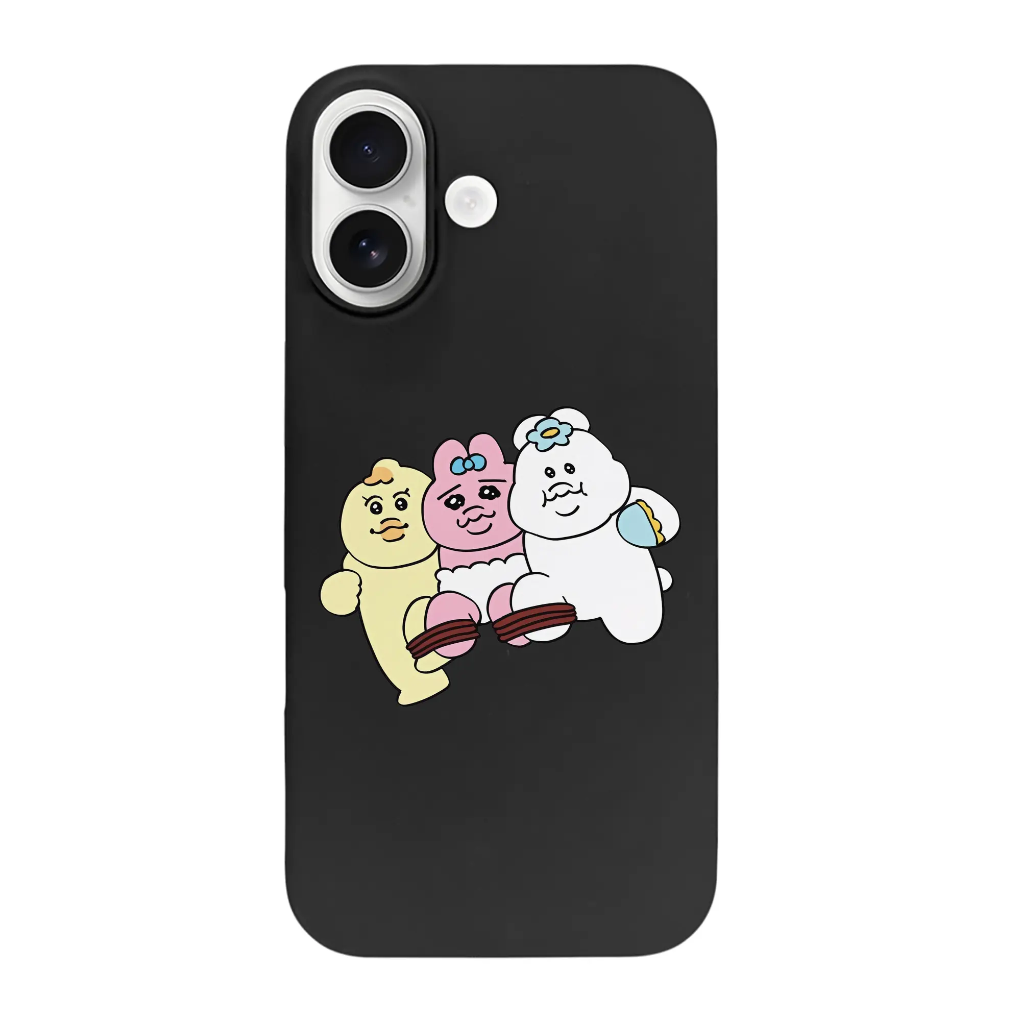 おぱんちゅうさぎ グッズ おぱんちゅうさぎ - iPhone 17 シリーズ シリコンケース 薄型 耐衝撃 指紋防止 ソフトタッチカバー 精密フィット 傷防止 保護ケース iPhone 17/17 Air/17 Pro/17 Pro Max 対応